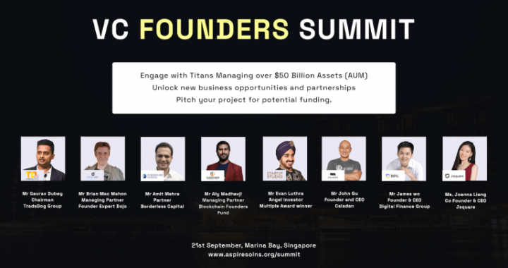 VC Founders Summit: The Largest Convergence of Investors and Founders Set to Take Place in Singapore