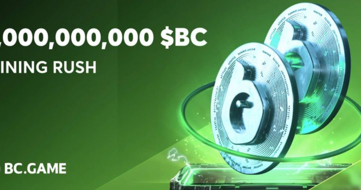 BC.GAME Announces Launch of $BC Mining Rush Event with 1 Billion $BC Token Prize Pool