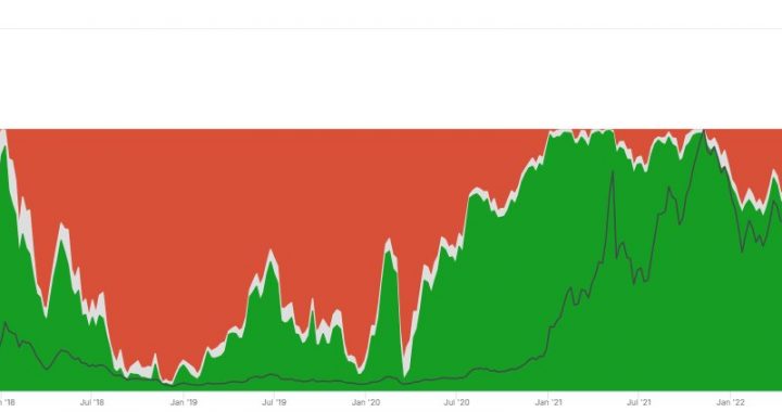 Only 61% Of Ethereum Addresses In Profit Now: How It Compares With Past Bear Markets