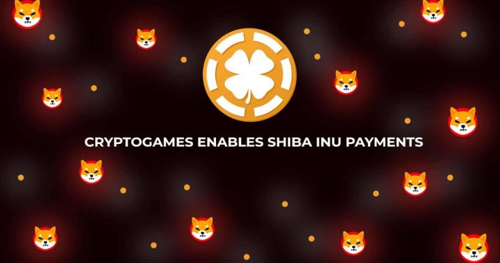 CryptoGames Adds Shiba Inu Support: Players Can Now Use The World’s Second Biggest Meme Coin