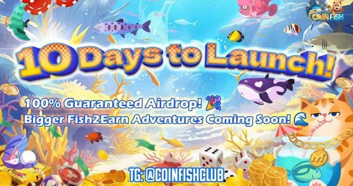 TON P2E Fishing Game CoinFish, Incubated by MEETLabs, Officially Launches on Oct 23rd