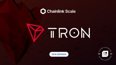 TRON DAO adopts Chainlink Data Feeds to strengthen DeFi security, accelerate TRON’s growth