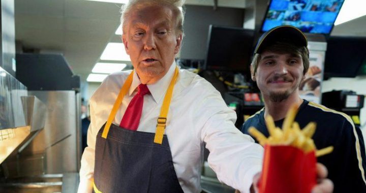 Trump Takes Commanding Lead Over Harris on Prediction Markets After McDonald’s Appearance 