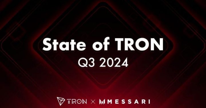 Messari reports TRON’s protocol revenue reached an all-time high in Q3 2024