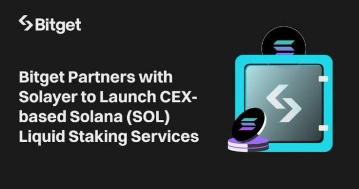 Bitget Partners With Solayer to Launch CEX-based Solana (SOL) Liquid Staking Services