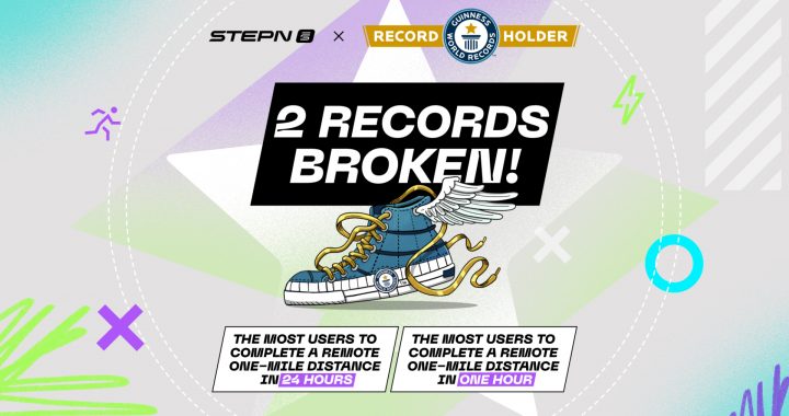 STEPN Apps Community broke TWO GUINNESS WORLD RECORDS™