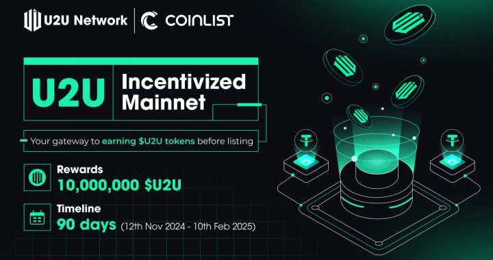 CoinList to Develop the DePIN Market with the First DePIN Collaboration with U2U Network this Q4