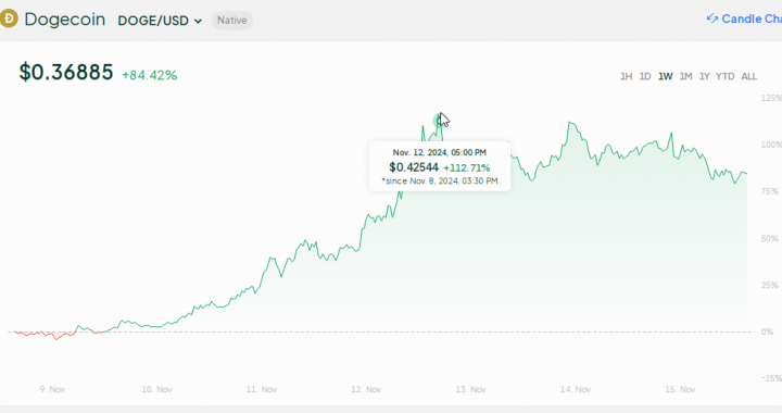 Dogecoin Explodes 112% – Is $1 The New Target After This Historic Rally?