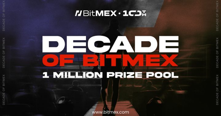 BitMEX Launches the ‘Decade of BitMEX’ Global Campaign With a $1 Million Prize Pool to Celebrate 10 Year Anniversary