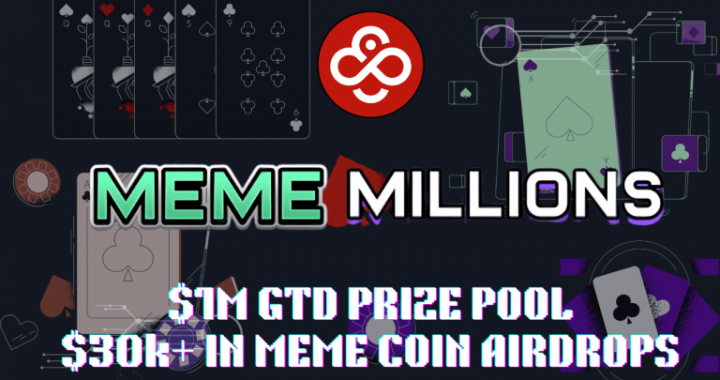 Crypto Poker Site CoinPoker To Give Away $30k In Meme Coins, Host $1M ‘Meme Millions’ Tournament Series