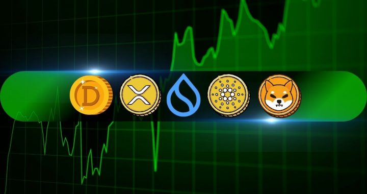 Crypto Price Analysis November-15: XRP, ADA, DOGE, SHIB, and SUI