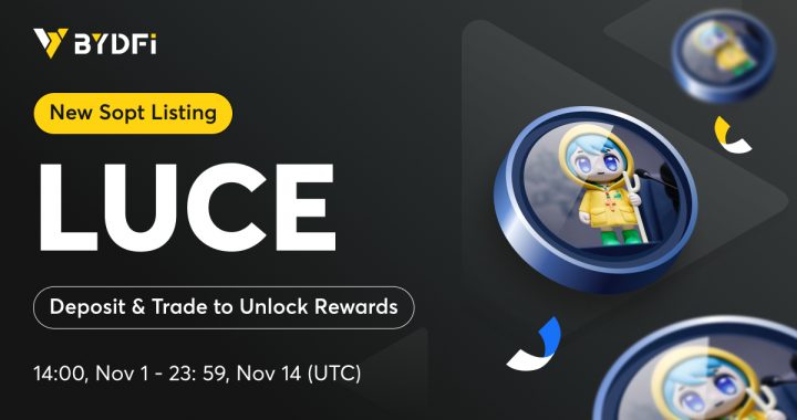 BYDFi Lists LUCE Token: Unique Cryptocurrency with Cultural Ties to Vatican Mascot