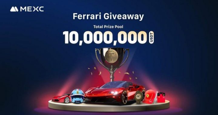 MEXC Unveils Industry’s Biggest Ferrari Giveaway With a 10,000,000 USDT Prize Pool