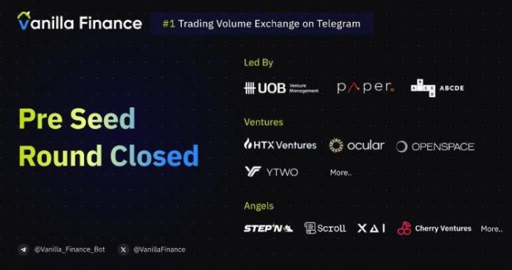 Vanilla Finance Closes Pre Seed Investment Round led by UOB Ventures, Paper Ventures & ABCDE Labs