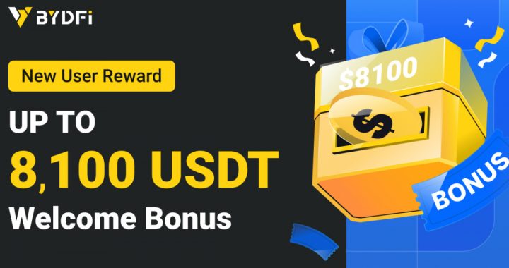 BYDFi Launches 8100 USDT Welcome Bonus Campaign to Offer Users Exclusive Benefits
