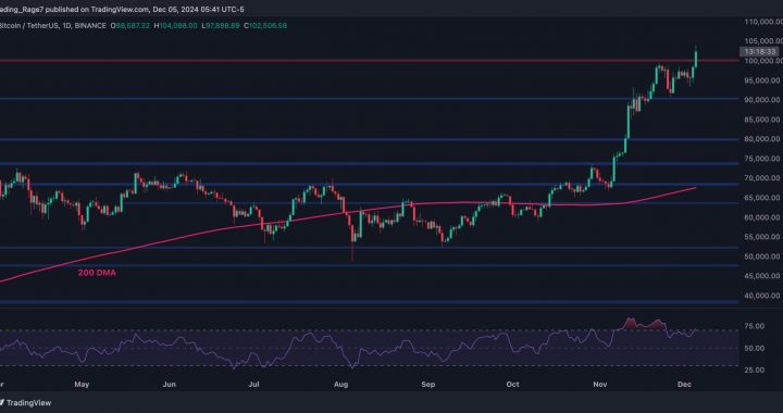 Bitcoin Price Analysis: History is Made at $100K, Here’s the Next Target