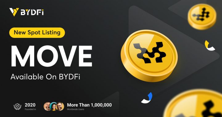 $MOVE Listed on BYDFi: Market Cap at $170 Million, Valuation around $10 Billion
