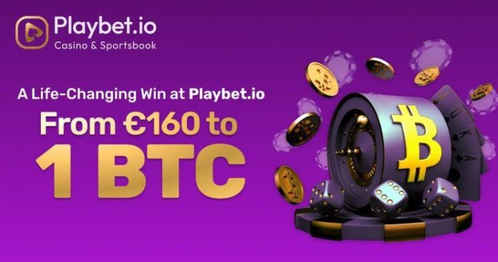 A Life-Changing Win at Playbet.io: From €160 to 1 BTC
