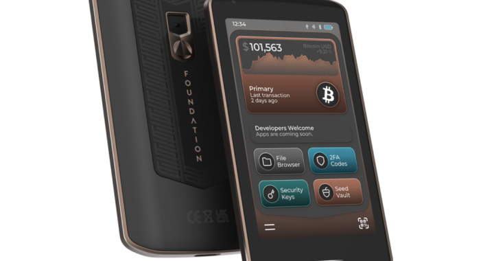 Foundation Introduces Passport Prime: Bitcoin Wallet And Data Security Device