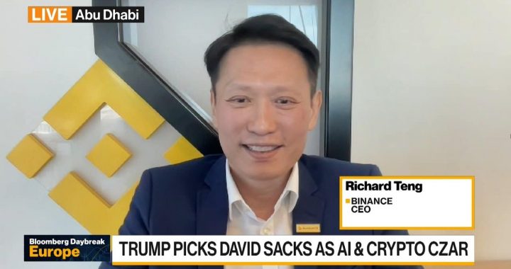 Binance CEO Says It’s ‘Too Early’ to Consider US Return Under Pro-Crypto Presidency