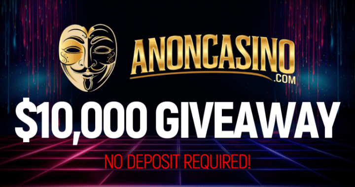 AnonCasino.com Unveils $10,000 Crypto Giveaway – A Chance to Win Big