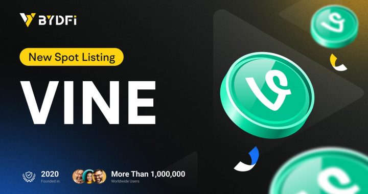 VINE Token Hits $400 Million Market Cap, Now Available for Trading on BYDFi