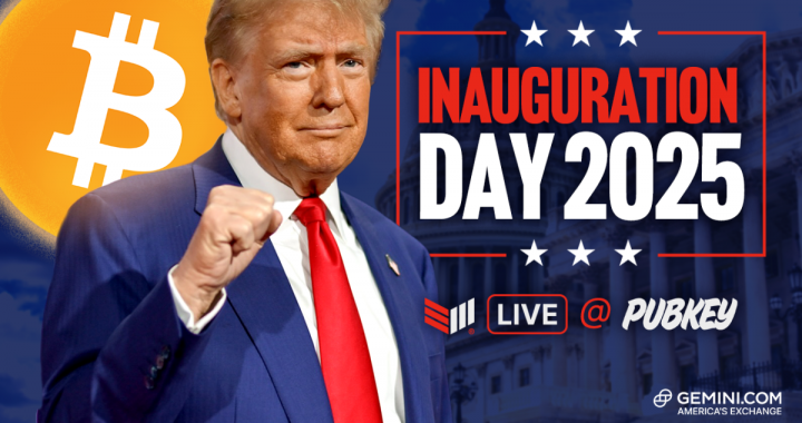 WATCH: BITCOIN PRESIDENT DONALD TRUMP’S INAUGURATION