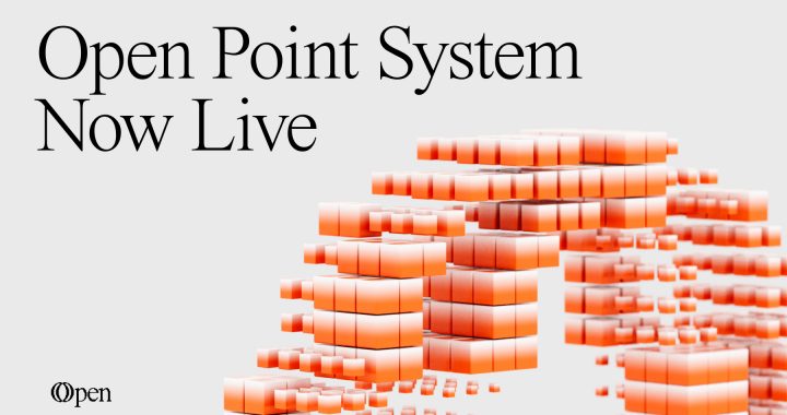 To Catalyze AI Infrastructure – Open launches WEBisOpen Point System