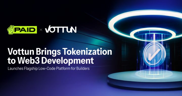 Vottun Brings Tokenization to Web3 Development; Launches Flagship Low-Code Platform for Builders