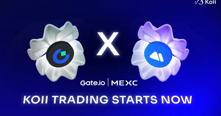 Koii Network ($KOII) Begins Trading on Gate.io and MEXC Following Mainnet Launch and Oversubscribed Token Sales