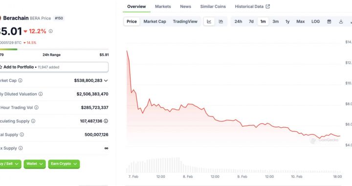 Venture Capital Tokens and the Fall of BERA: Crypto New Gold Rush or Gilded Cage?