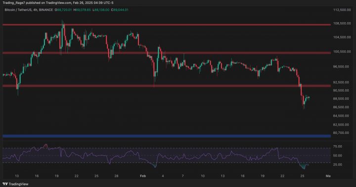 Bitcoin Price Analysis: Is $80K Next for BTC After Losing 2 Key Support Lines?