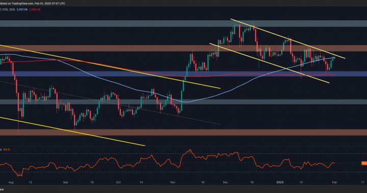 Ethereum Price Analysis: ETH Risks Falling Below $3K After Recent Rejection
