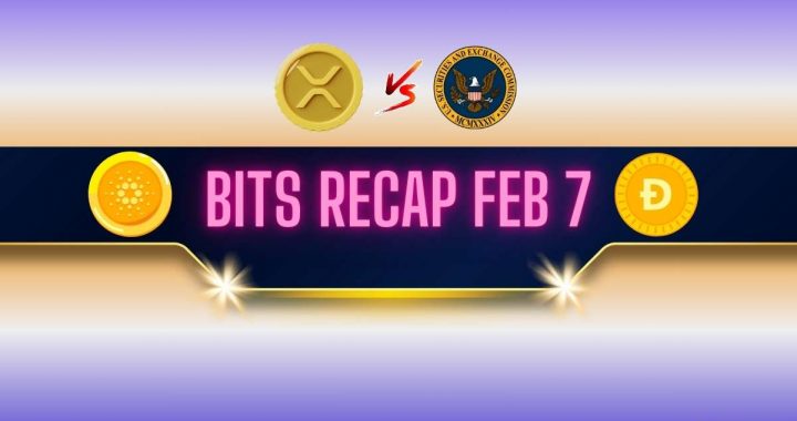 Ripple v. SEC Lawsuit Updates, Cardano (ADA) Price Predictions, and More: Bits Recap Feb 7