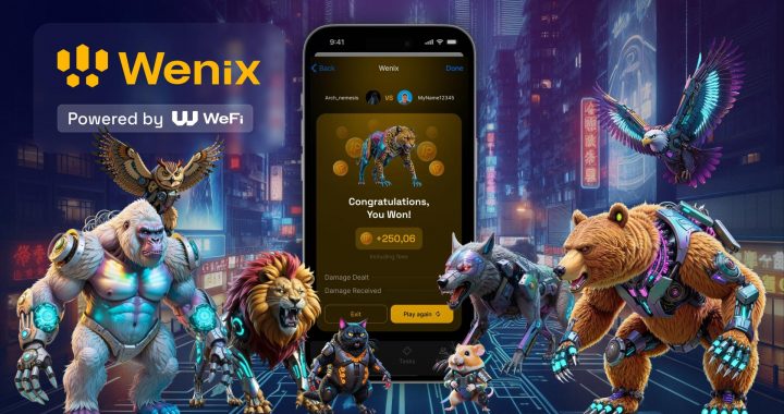 WeFi Launches Wenix, A Telegram Game Directly Contributing to Token Mining