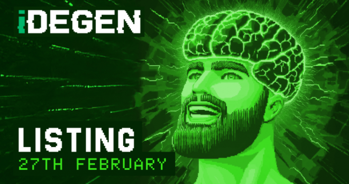“The Bitcoin of AI”—iDEGEN Lists in 10 Days