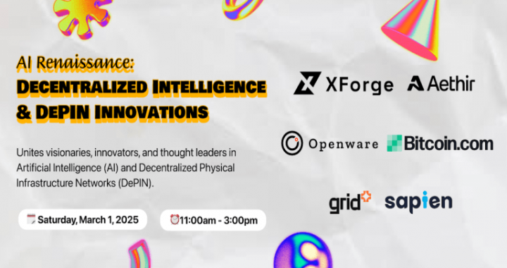 Top DePIN and AI Projects to Gather at ETHDenver 2025 Side Event