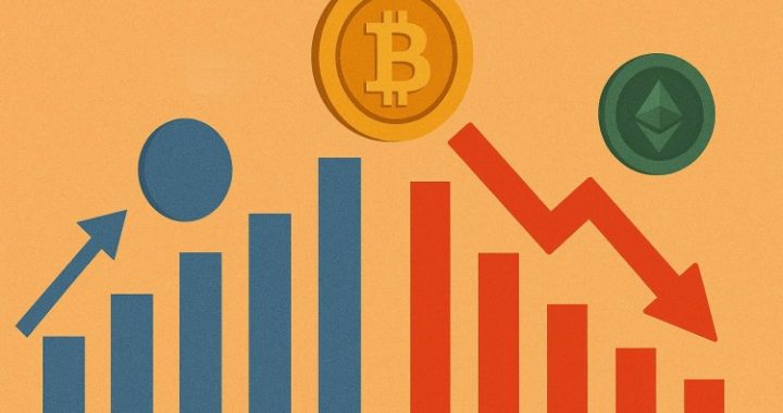 Crypto Market Cap Evolution Shows Diverging Trends Among Top Digital Asset