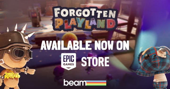 Forgotten Playland: Beam’s Flagship Title Launches on Epic Games Store: The Ultimate Multiplayer Party Game