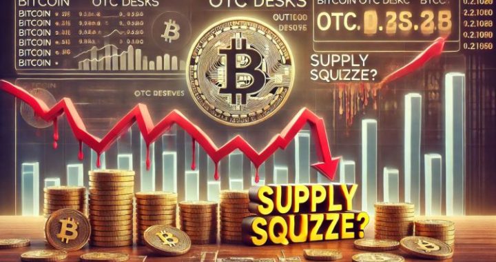 Bitcoin OTC Desks Are Draining – Supply Squeeze On The Horizon?