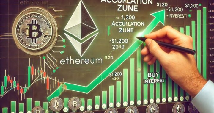 Ethereum Analyst Eyes $1,200-$1,300 Level As Potential Acquisition Zone – Details