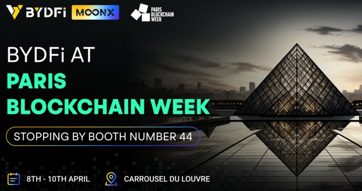 BYDFi’s 5th Anniversary Launches MoonX at Paris Blockchain Week 2025, Sparking the Web3 Era