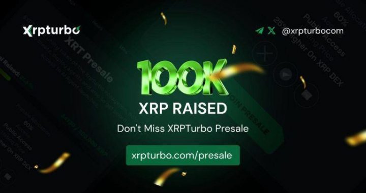 XRP News: XRPTurbo (XRT) Presale Surpasses 100,000 XRP Raised, Launchpad Demo Set For Reveal On Ripple Blockchain In Q2 2025