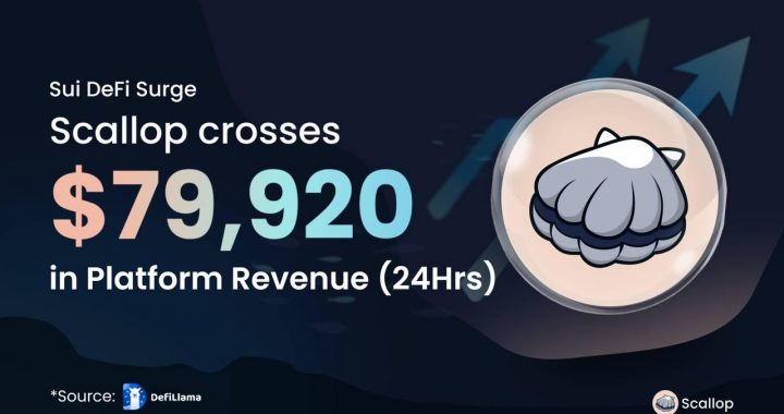 Scallop Protocol on Sui Hits Record Revenue, Solidifying Leadership in DeFi Lending