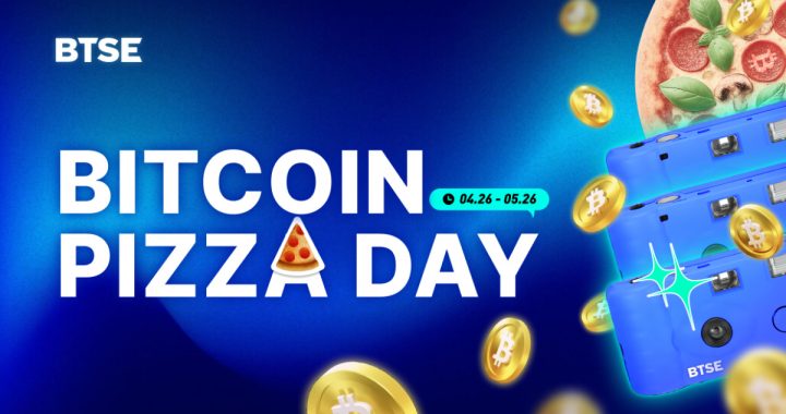 BTSE Celebrates Bitcoin Pizza Day 2025 with $5.22mn Trading Competition and Community Giveaways