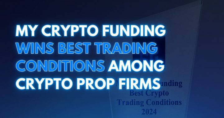 My Crypto Funding Wins Best Trading Conditions Among Crypto Prop Firms