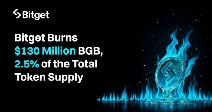 Bitget Burns $130 Million BGB 2.5% of the Total Token Supply