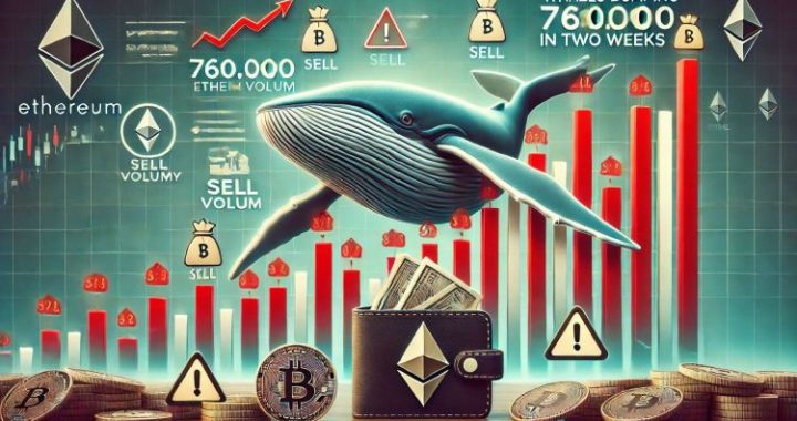 Whales Dump 760,000 Ethereum in Two Weeks — Is More Selling Ahead?