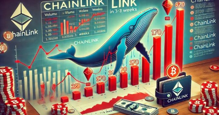 Chainlink Whales Dump Over 170 Million LINK In Three Weeks – Selling Pressure Ahead?