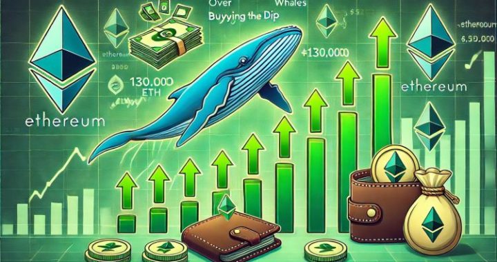 Ethereum Whales Buy the Dip – Over 130K ETH Added In A Single Day
